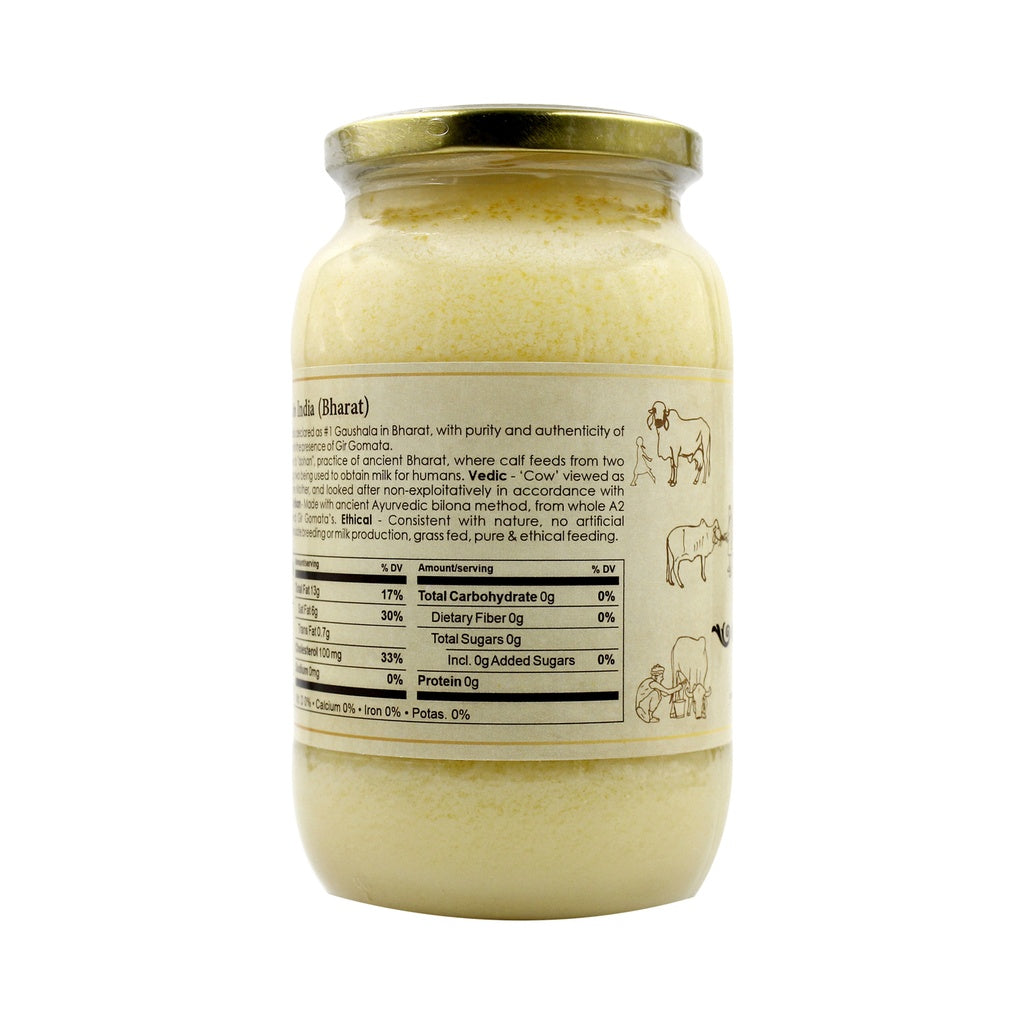 Gir Ahinsak Gau Ghee (A2) Bilona - Distacart