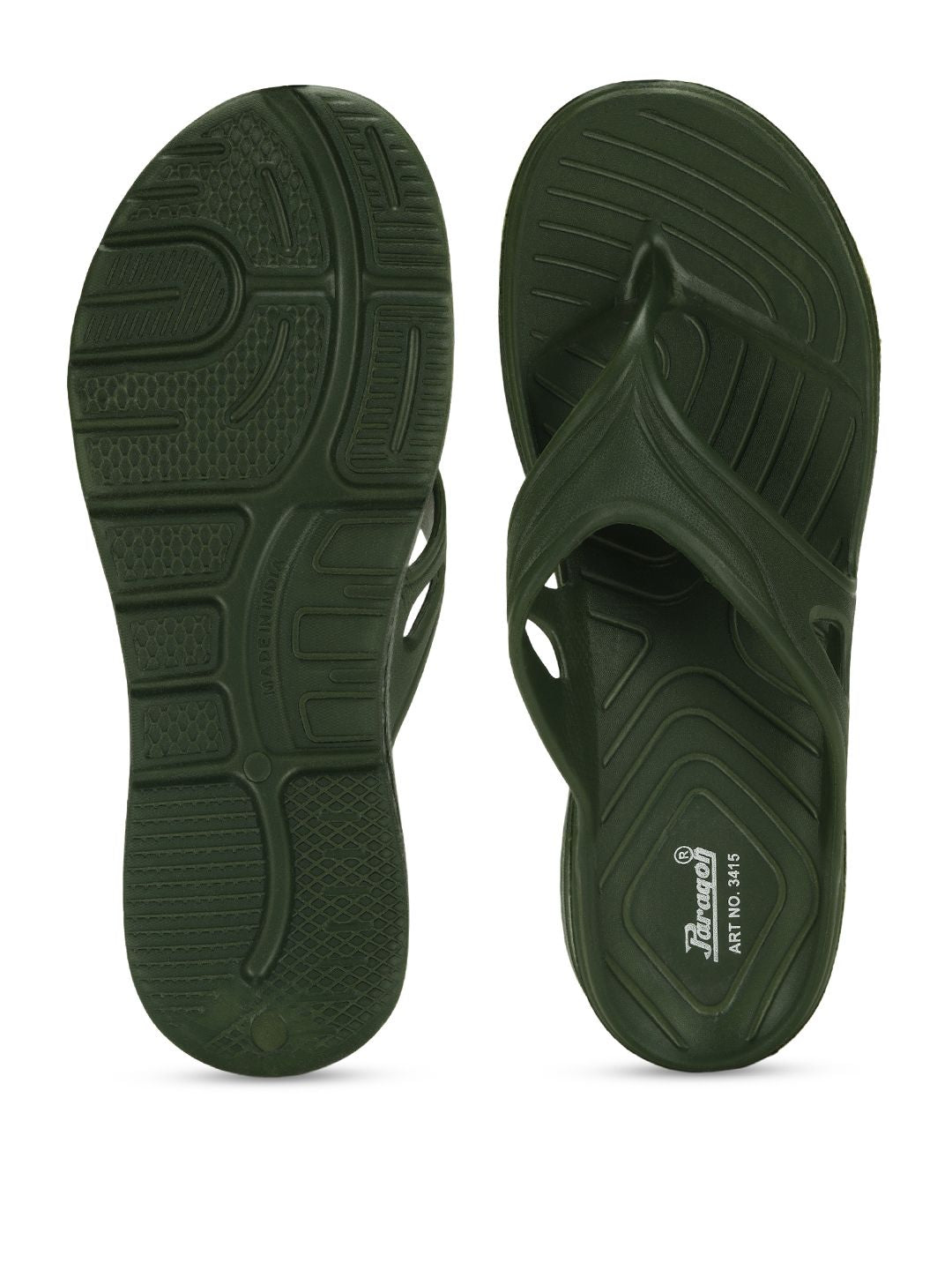 Paragon Men Rubber Thong Flip-Flops
