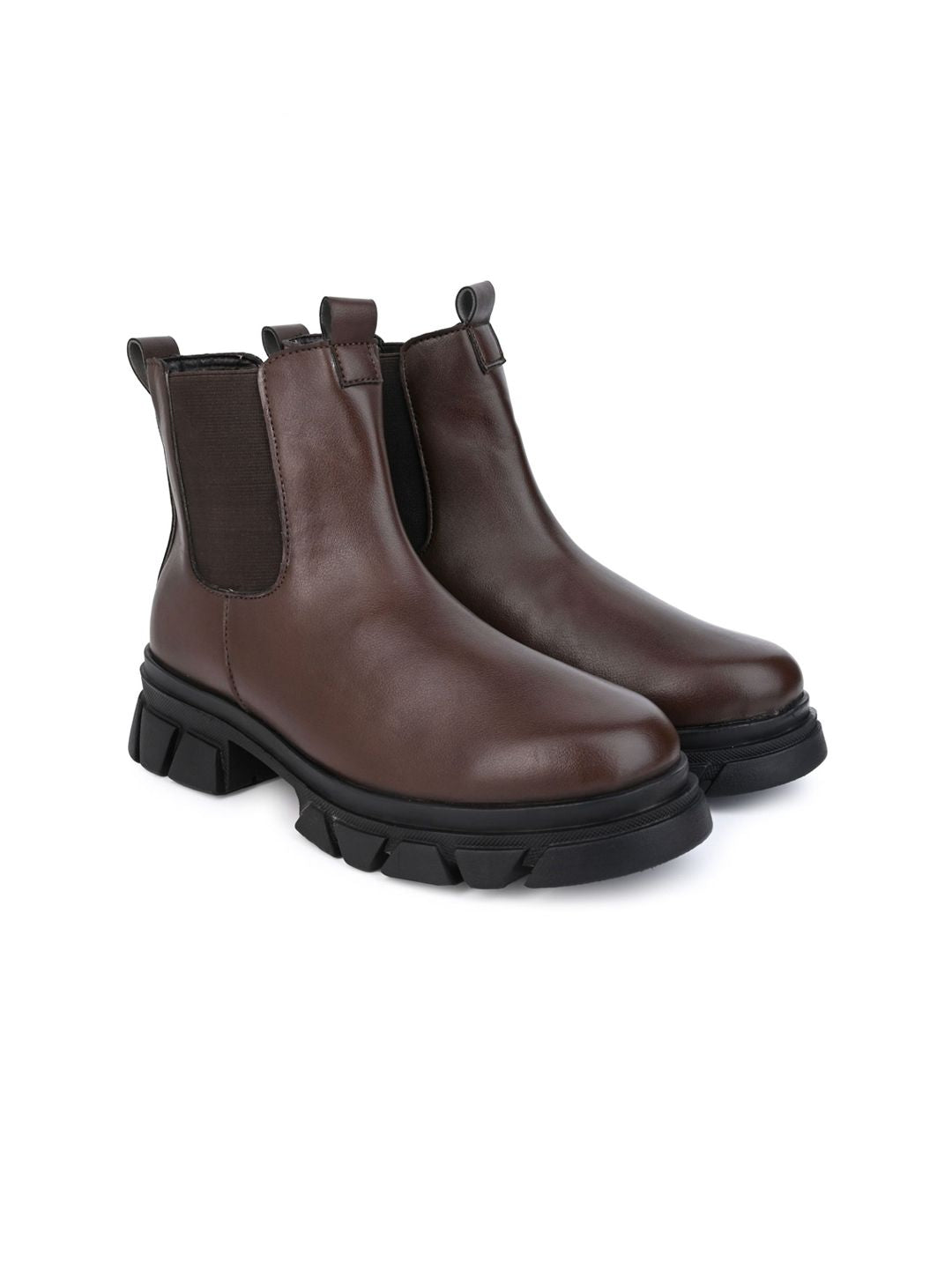 Roadster The Lifestyle Co Women Block-Heeled Chelsea Boots