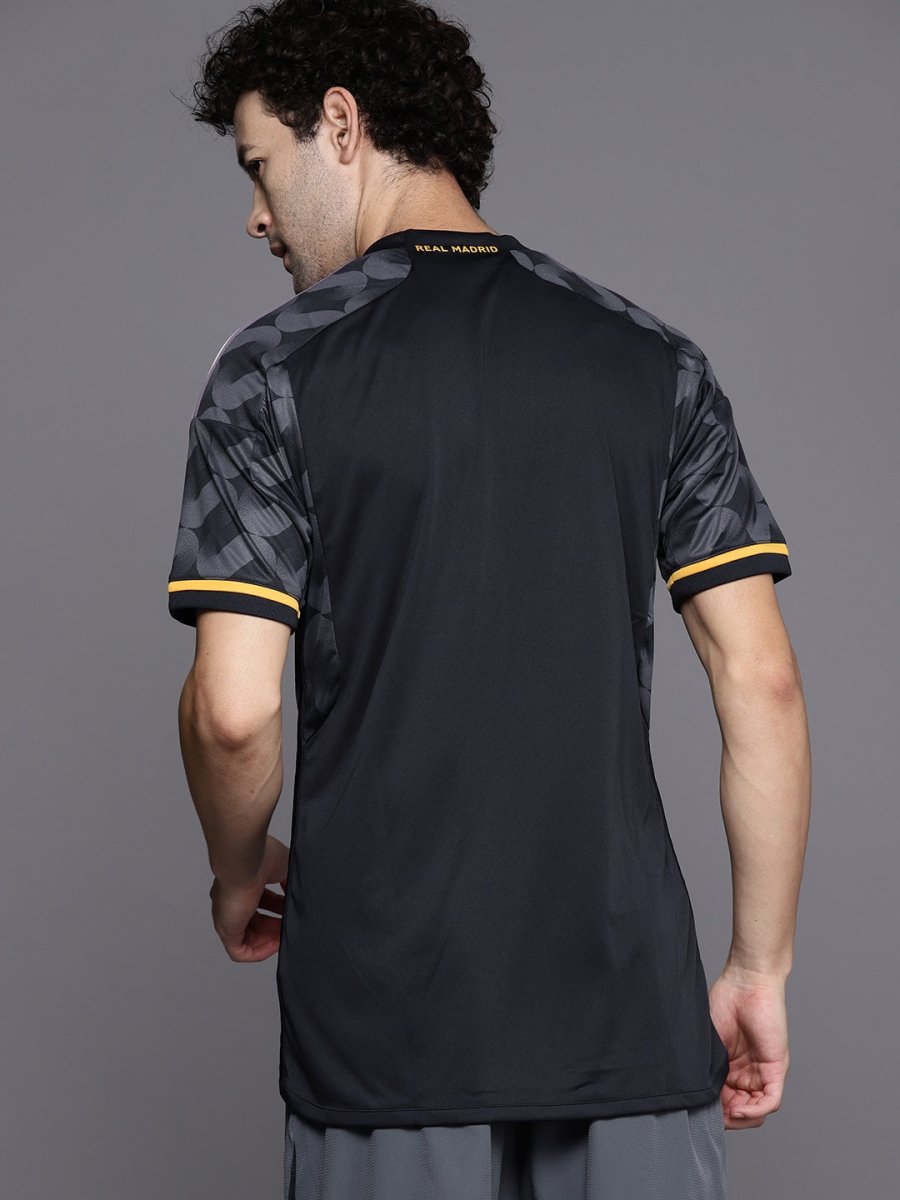 Adidas Men Aeroready Football Real Madrid 23/24 Away Jersey T-shirt - Distacart