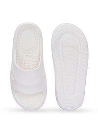 Thumbnail for Roadster The Lifestyle Co. Men White Ortholite Comfortable Cushion Sliders