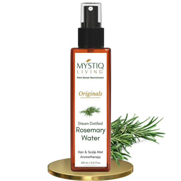 Mystiq Living Rosemary Water for Hair Growth - Hair Mist Spray - Distacart
