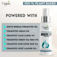 Thumbnail for Ktein Natural 100% Plant Based Multi Vitamin Purpose with Deep Nourishment Hairspray For Hair
