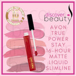 Thumbnail for Avon True Color Powerstay Liquid Lip - Making Moves Melon - Distacart