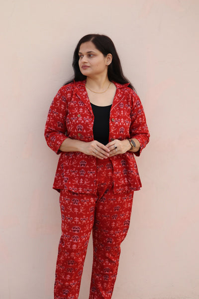 AnandaRaga Sambalpuri Co-ord Set 1