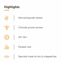 Thumbnail for Dermatouch Vitamin C 1% Lip Balm For Dry & Chapped Lips
