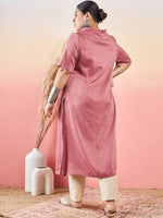 Thumbnail for Sztori V-Neck Straight Kurta With Trouser - Distacart