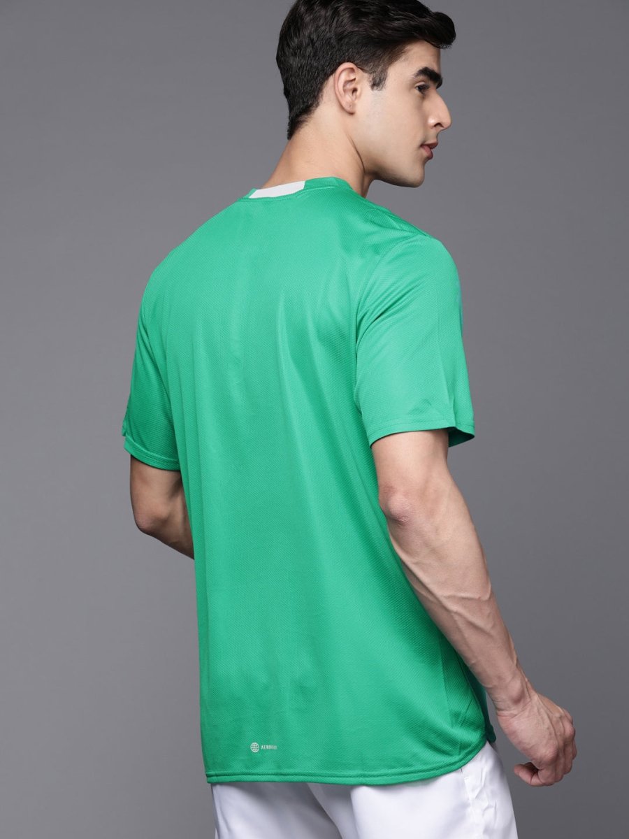 Adidas Brand Logo Print Detail Aeroready Designed For Movement Training T-shirt - Distacart