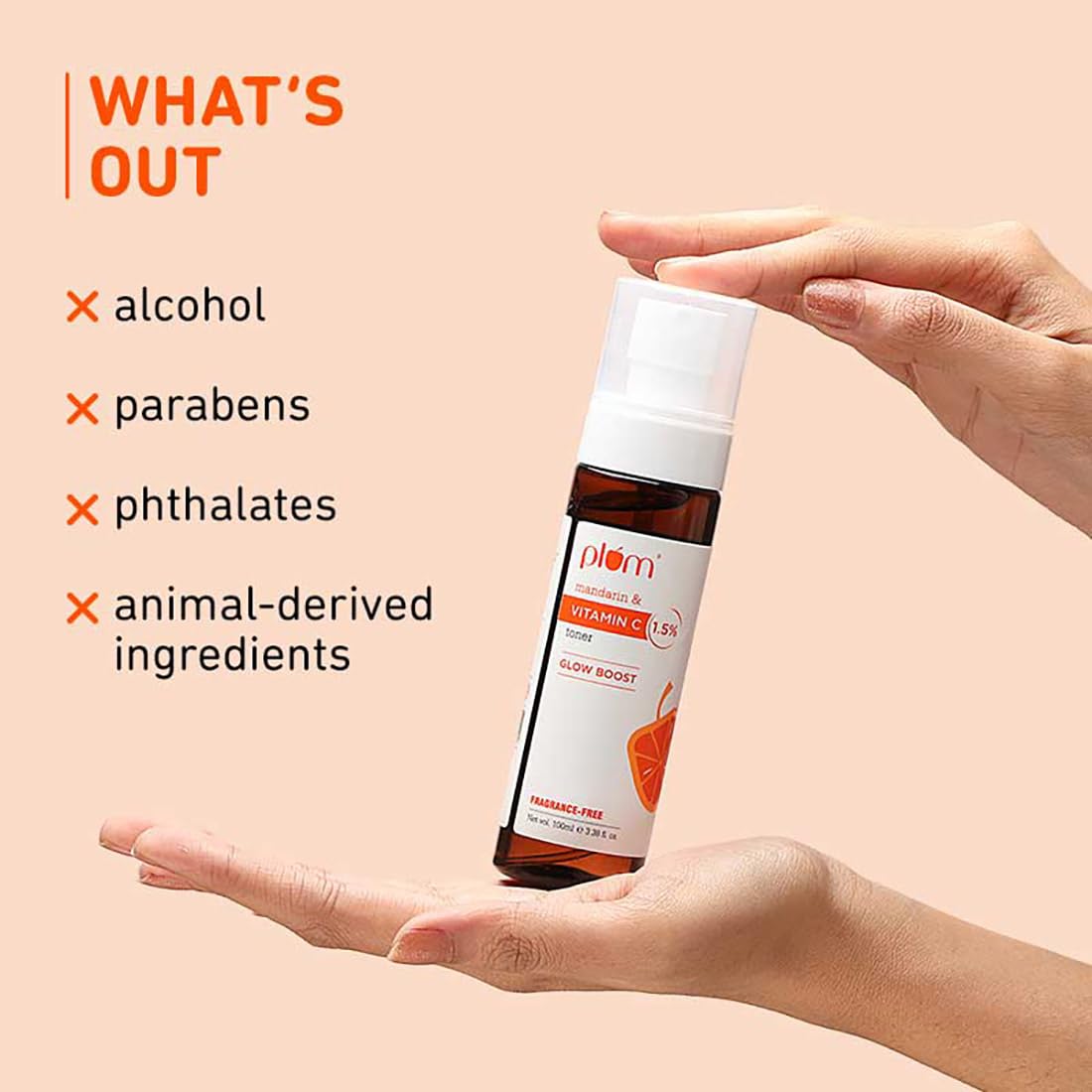 Plum 1.5% Vitamin C Toner with Mandarin for Glowing Skin - Distacart