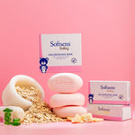 Thumbnail for Softsens Baby Nourishing Soap Bar Enriched with Colloidal Oatmeal, Shea Butter & Vitamin E - Distacart