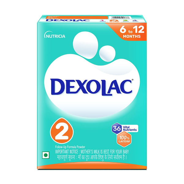 Dexolac Premium Infant Formula Powder Stage 2 (From 6-12 Months) - Distacart