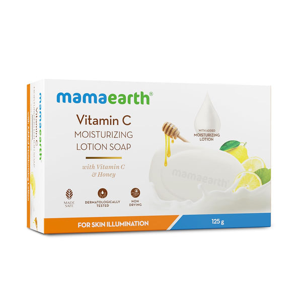 Mamaearth Vitamin C Moisturizing Lotion Soap - Distacart