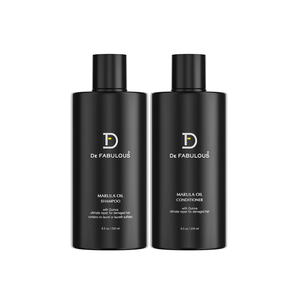 De Fabulous Marula Oil Shampoo + Conditioner Combo - Distacart