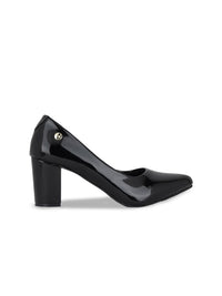 Thumbnail for ELLE Women Pointed Toe Block Pumps