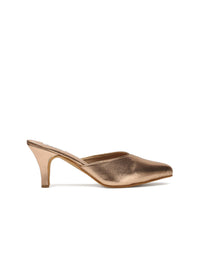 Thumbnail for ELLE Pointed Toe Party Slim Heeled Mules