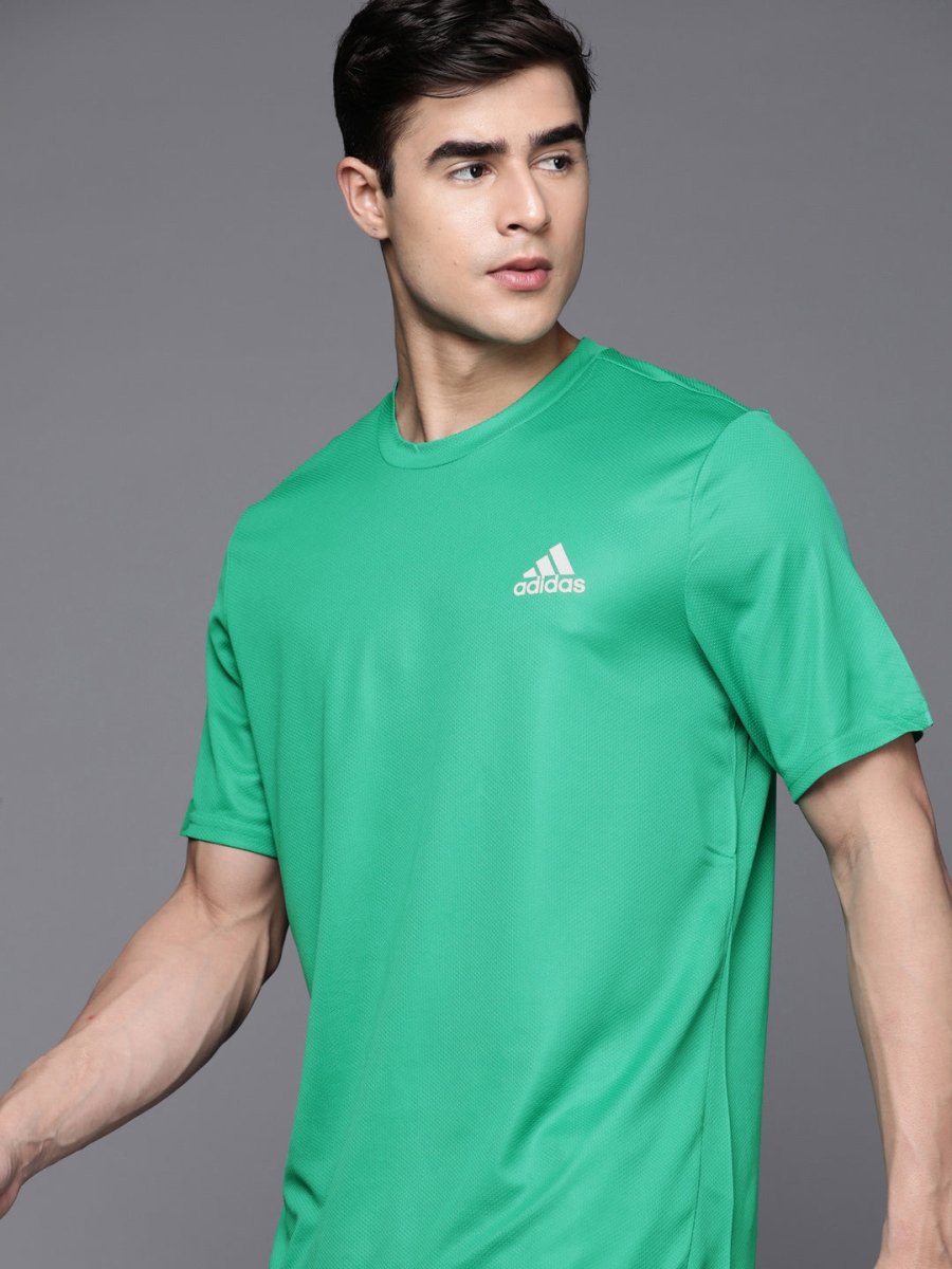 Adidas Brand Logo Print Detail Aeroready Designed For Movement Training T-shirt - Distacart