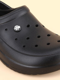 Thumbnail for Roadster Nuo Men Black Clogs Flip Flops