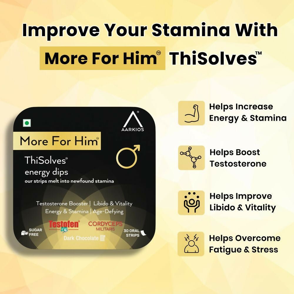 Aarkios More For Him Thi Solves Oral Strips - Distacart