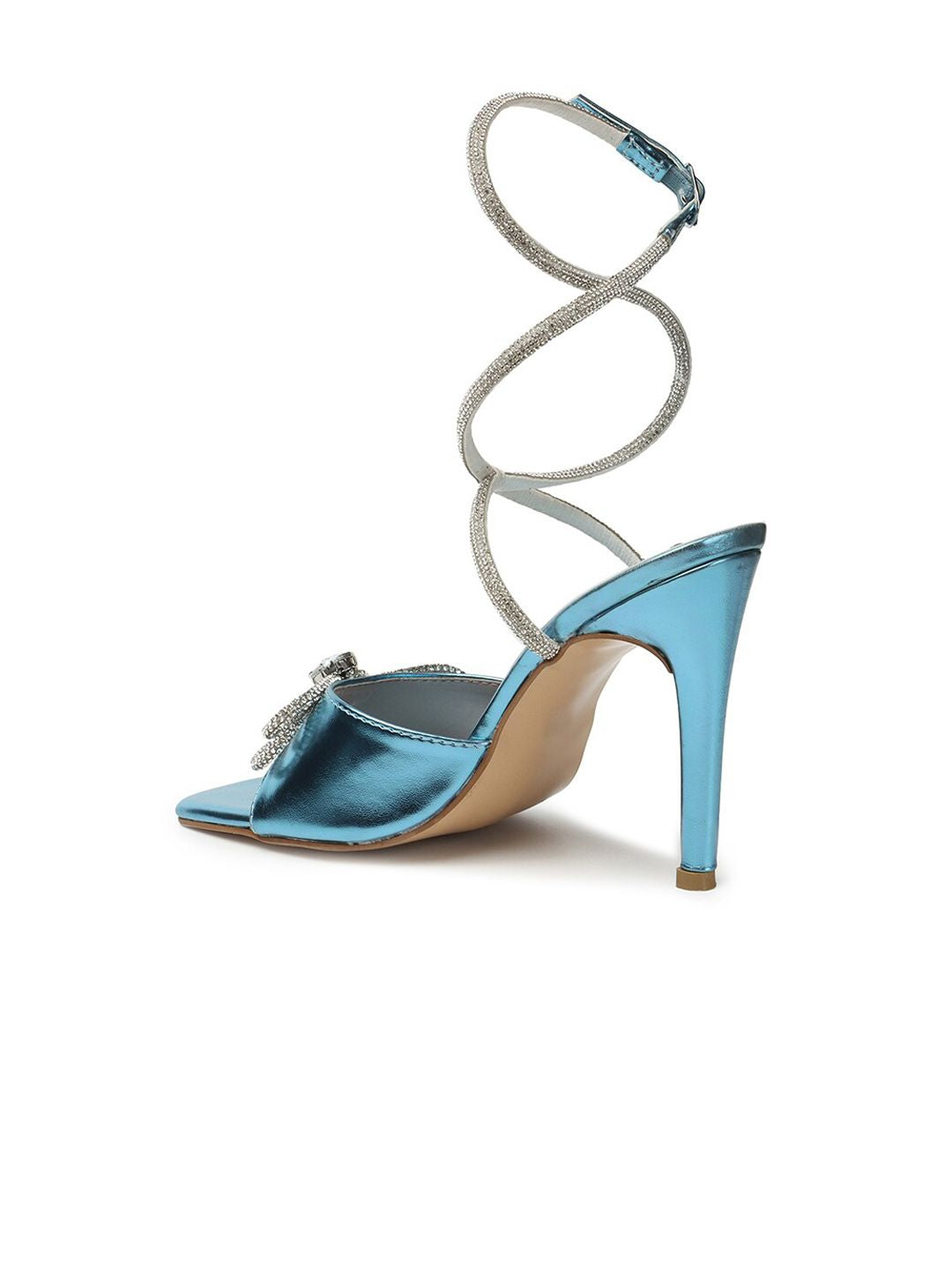 ELLE Embellished Stiletto Heel Gladiators
