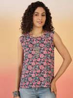 Thumbnail for InWeave Navy Different W/S Top - Distacart