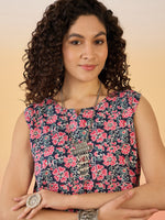 Thumbnail for InWeave Navy Different W/S Top - Distacart