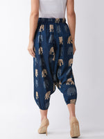 Thumbnail for InWeave Elephant Print Harem Pants - Distacart