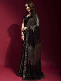 Thumbnail for Anouk Embellished Sequinned Saree - Distacart