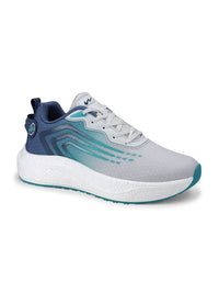 Thumbnail for Campus Men Textured Lace-Up Running Shoes