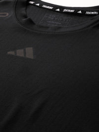 Thumbnail for Adidas Brand Logo Printed Detail Slim Fit HIIT ELV Training T-shirt - Distacart