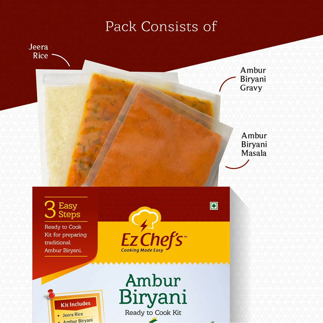 Ez Chef's Ambur Biryani Kit - Ambur's Famous Biryani - Distacart