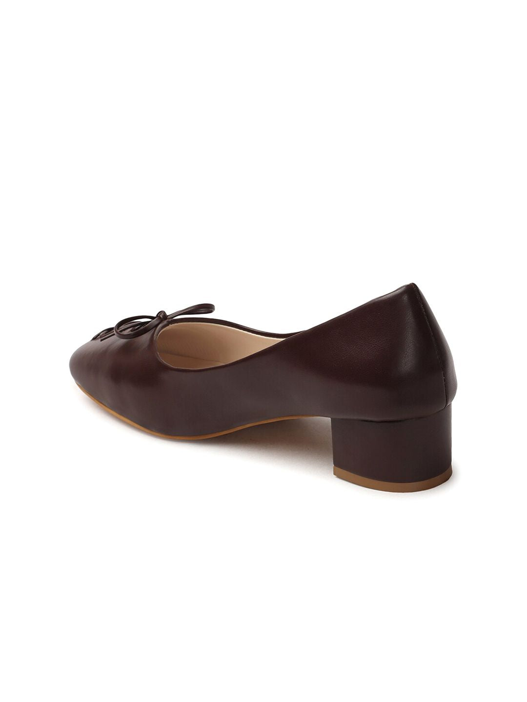 ELLE Block Pumps With Bows