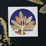 Thumbnail for Tehzeeb Creations Golden Embossed Wall Painting