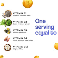 Thumbnail for Health Veda Organics Plant Based Vitamin B-12 Capsules