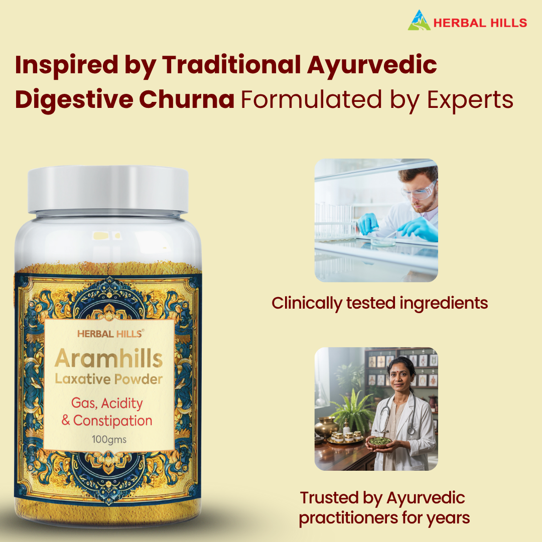 Herbal Hills Ayurveda Aramhills Powder - Distacart