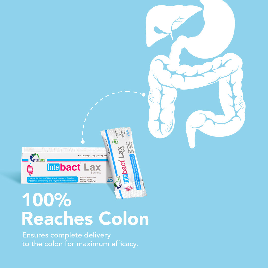 Dr. Morepen Intebact Probiotic Laxative – Best Solution For Constipation Relief