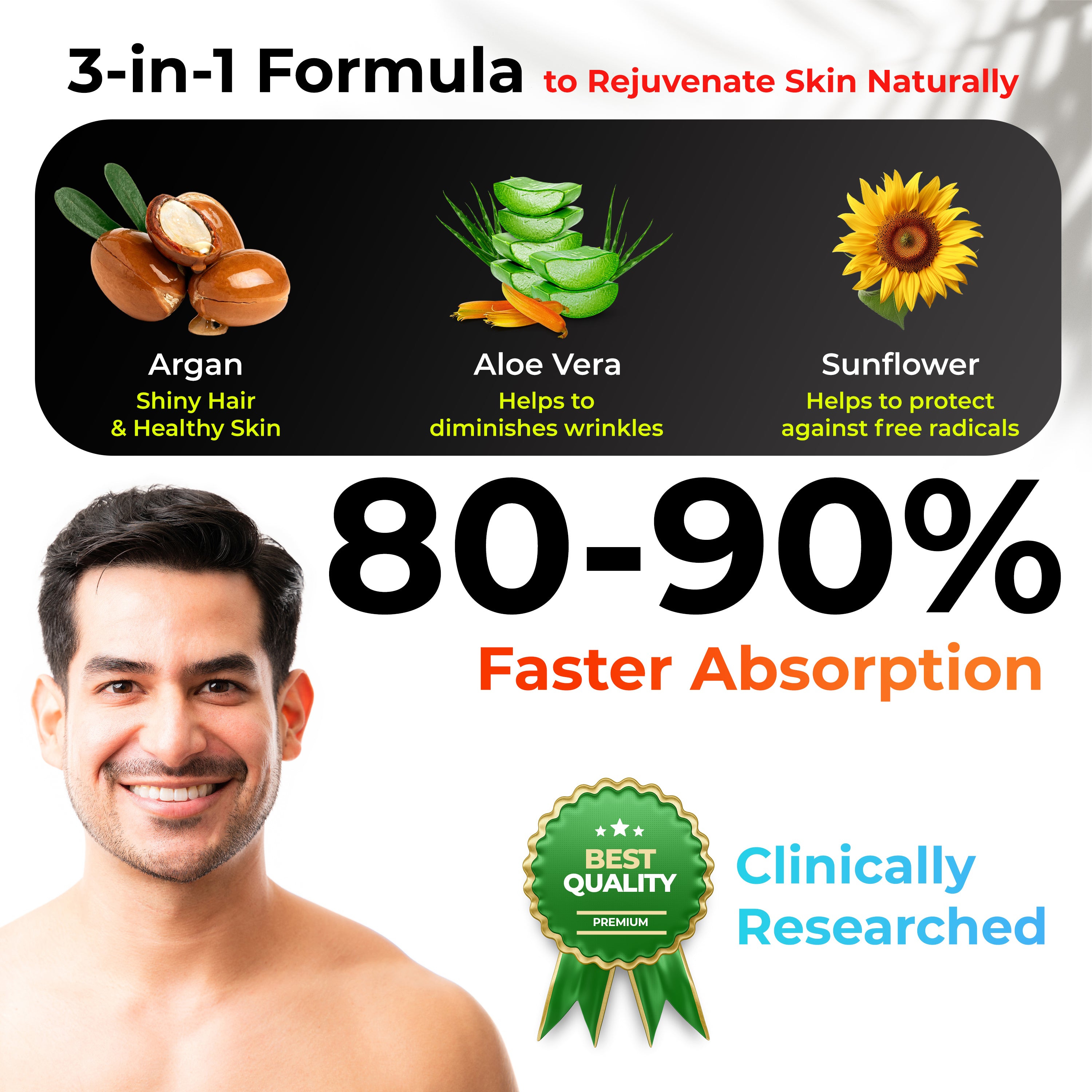 Health Veda Organics Vitamin E Capsules - Distacart