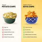 Thumbnail for Healthy Master Light & Crispy Soya Chips - Distacart
