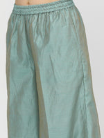 Thumbnail for Vishudh Women Blue & Pink Regular Kurta with Trousers & Dupatta - Distacart