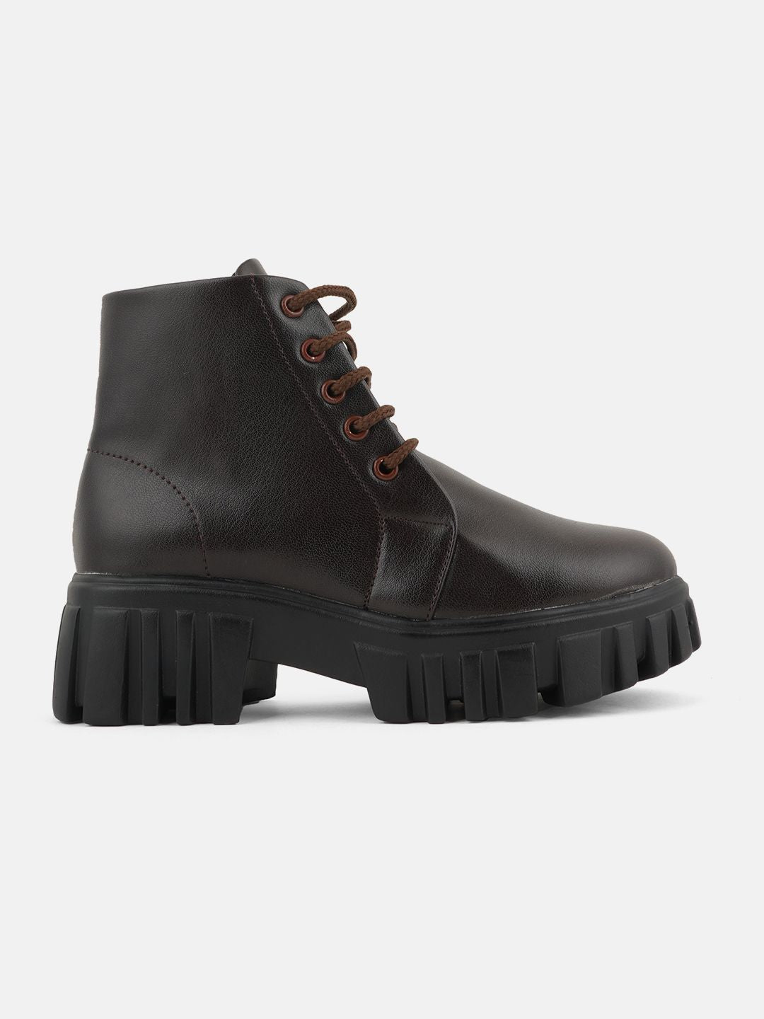 Roadster The Lifestyle Co Women Block-Heeled Chunky Boots