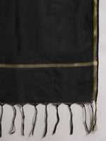 Thumbnail for Aks Floral Printed Zari Anarkali Kurta With Trousers & Dupatta - Distacart