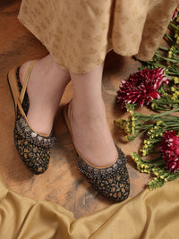 Thumbnail for DressBerry Women Embellished Mules Flats