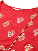 Thumbnail for Sztori Plus Size Ethnic Motifs Printed Kurta Set - Distacart