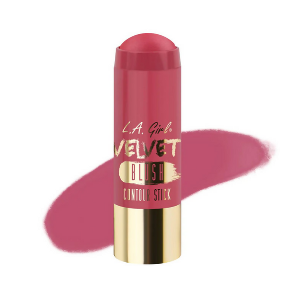 L.A. Girl Velvet Contour Blush Stick - Plush - Distacart