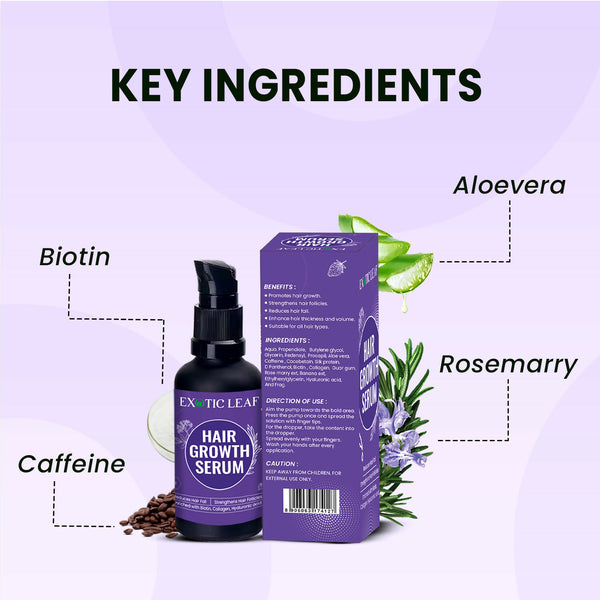 Exotic Leaf Hair Serum - Distacart