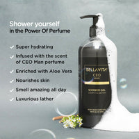 Thumbnail for Bella Vita Luxury CEO MAN Shower Gel For Deep Cleansing, Hydrating & Moisturising Skin with Aloe Vera & Charcoal Powder