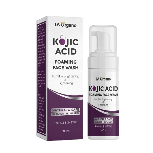 LA Organo Kojic Foaming Face Wash - Distacart