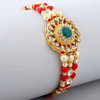 Thumbnail for American Diamond Motif Style Rakhi usa