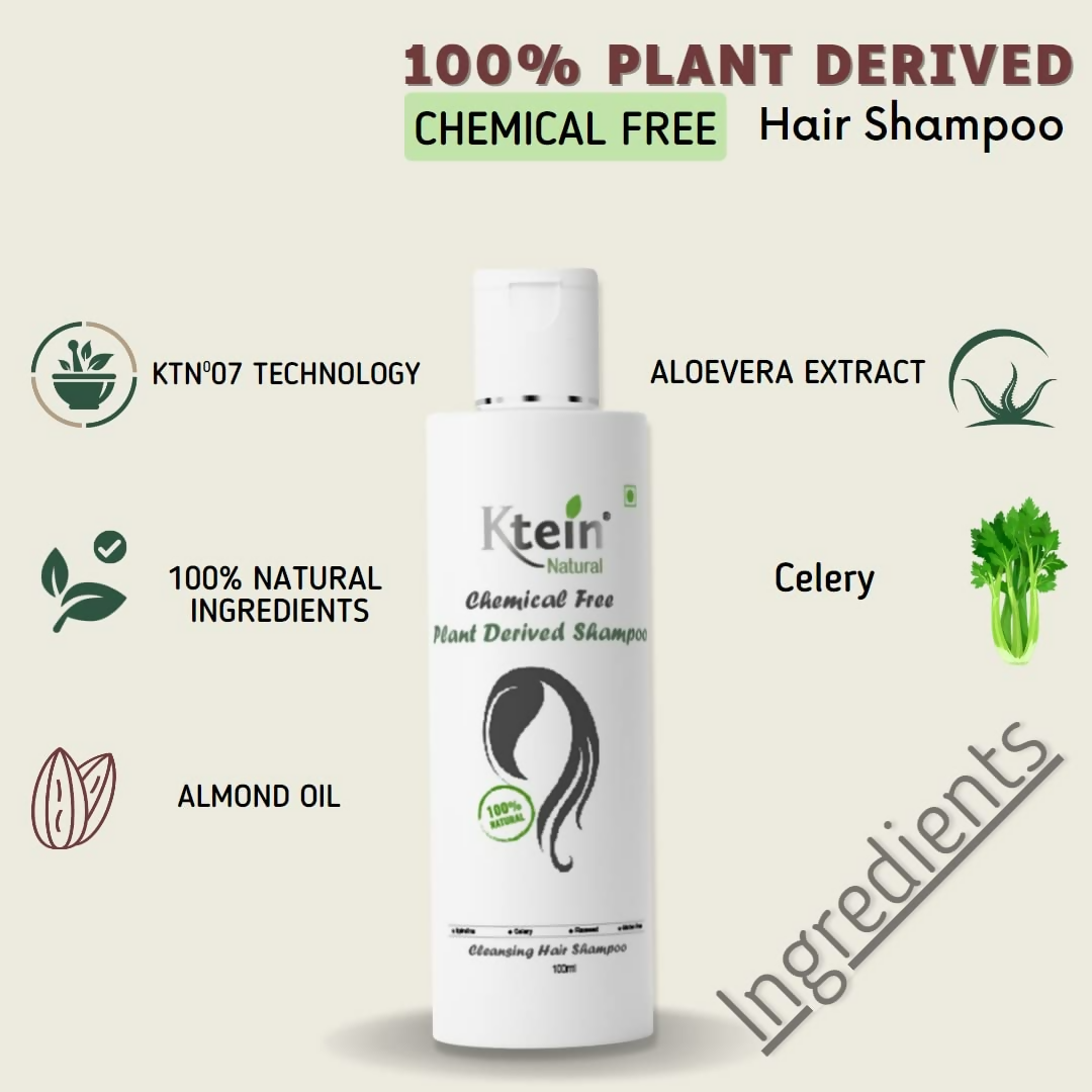 Ktein Natural Chemical Free Plant Derived Shampoo - Distacart
