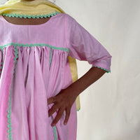 Thumbnail for ArthLife Pink Anarkali Dress - Distacart