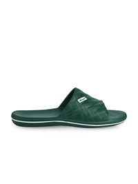 Thumbnail for Paragon Men Green & White Rubber Sliders